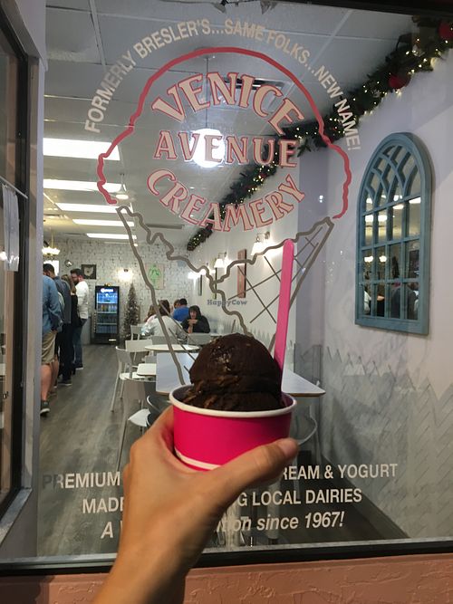 Dark Chocolate peanut butter!  at Venice Avenue Creamery in Venice