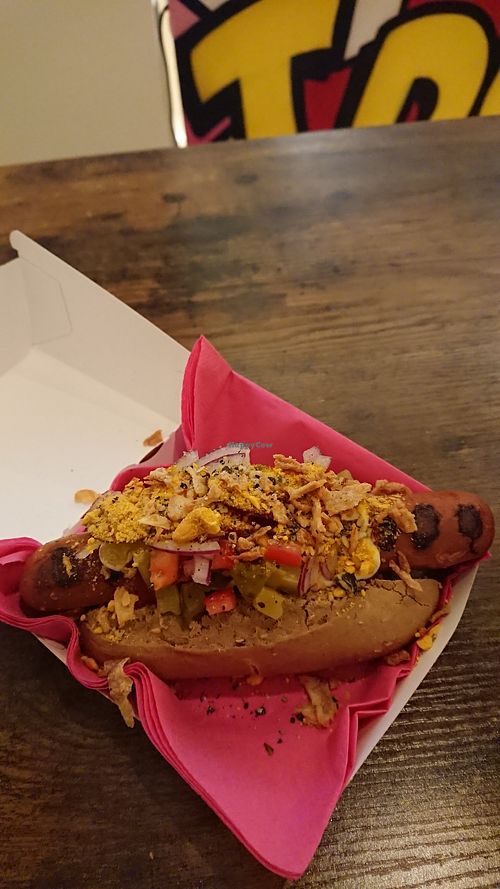 Hotdog at Trooper in Alkmaar