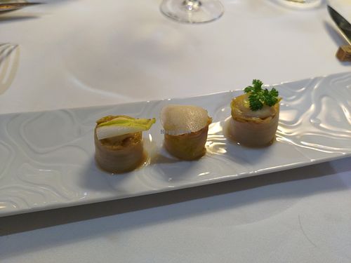 Chicory starters at Le Vieux Logis in Tremolat