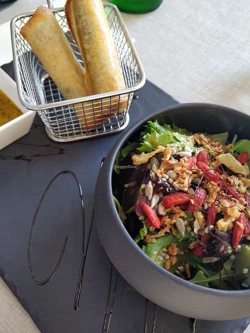 Starter at La Cafetière Fêlée in Antibes