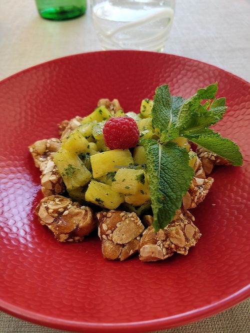 Dessert at La Cafetière Fêlée in Antibes