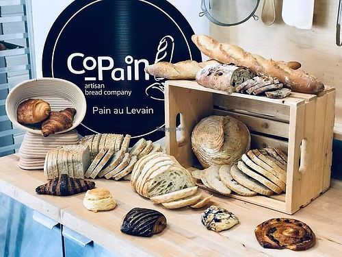 Bread assortment at Co_Pain Artisan Bread Company in Moncton