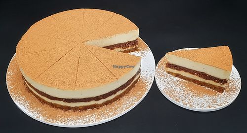 Tiramisù cheesecake (Refined sugar-free) at Baked or Naked in Bonnyrigg