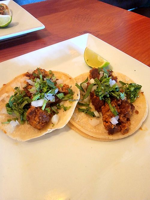 House Chorizo Tacos at Venti's Cafe in Salem