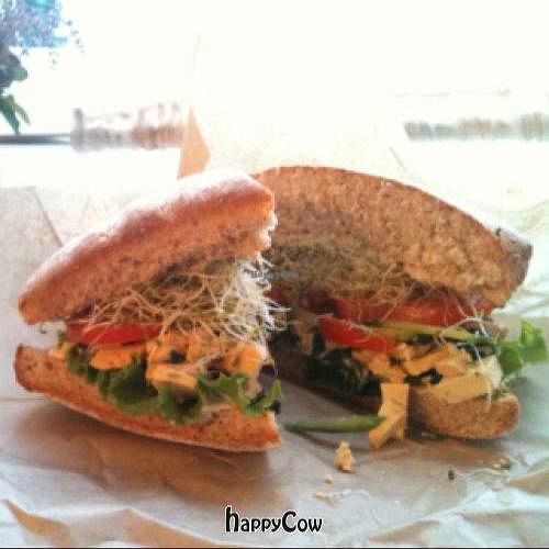 popeye sandwich at Peace Cafe in Honolulu