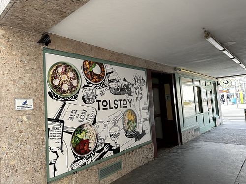 passageway  at Tolstoy in Vienna