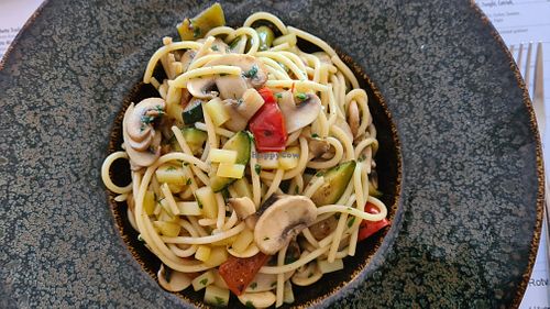 Empfehlung der Küche at Osteria Vecchi Amici in Bischofsheim