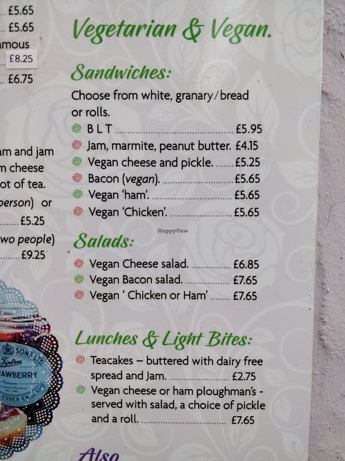 Mrs B's Tearoom Wellsnextthesea Restaurant HappyCow