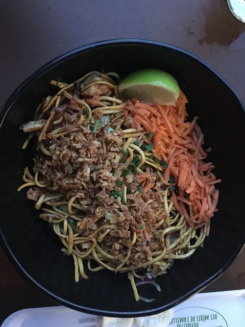 Mie goreng with tofu at My Little Warung in Bayonne