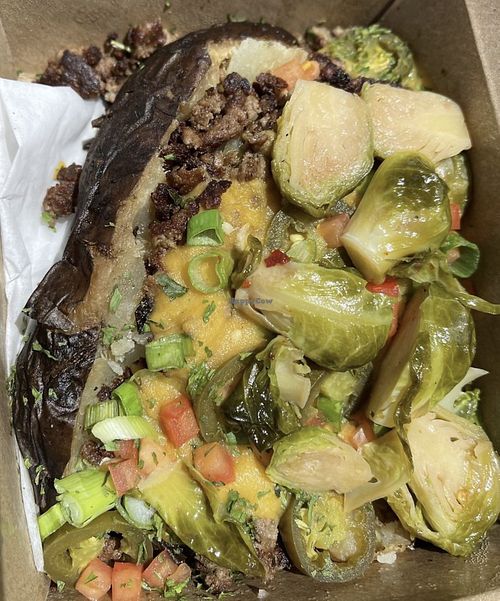 Loaded Baked potato   at Love At First Bite in St Ann