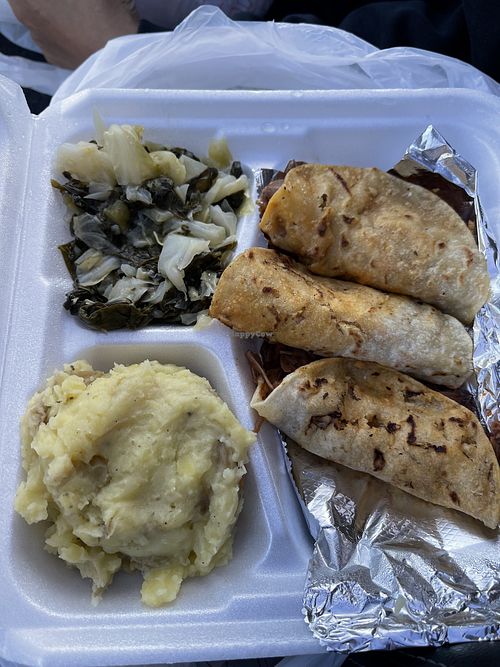 Virria Tacos were not good; very bland   at Love At First Bite in St Ann