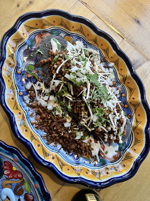 Huarache  at Mexhico Restaurant in Barrie