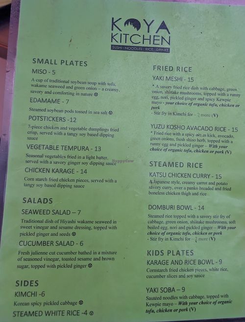  at Koya Kitchen in Welches