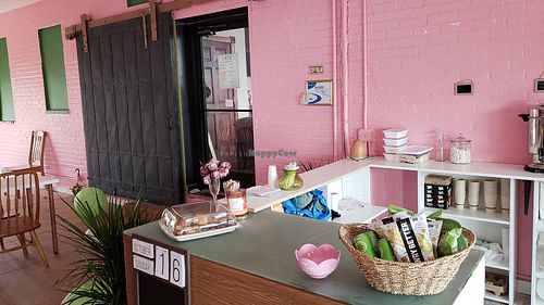 Interior, October 2020. at Veganista in Minneapolis