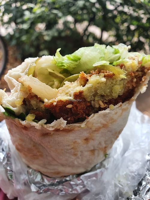 Falafel rule 35 kr at Värnhems Falafel in Malmo