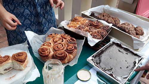 Pastries and brownies at G Bakes Vegan in Chiang Mai