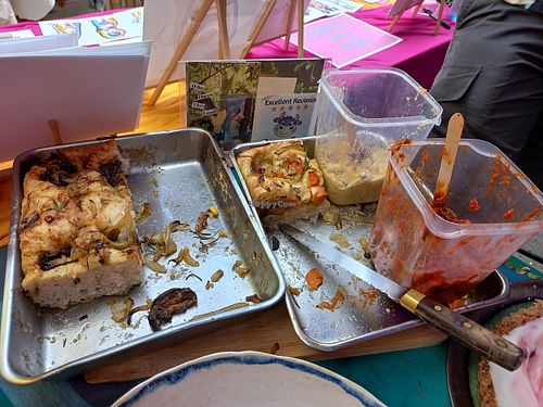 Foccacia sandwich at G Bakes Vegan in Chiang Mai