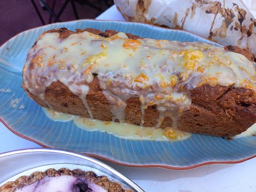 Carrot cake at G Bakes Vegan in Chiang Mai