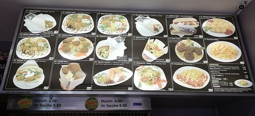 Falafel & mehr at Baran Falafel in Hamburg