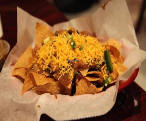 Chili vegan addiction nachos at The Addiction Bistro in West Hollywood