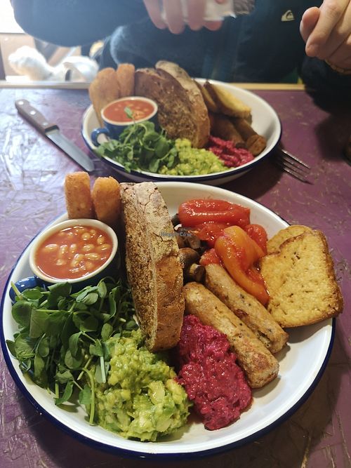Great vegan breakfast! at Beanzz Coffee & Kitchen in Eastbourne