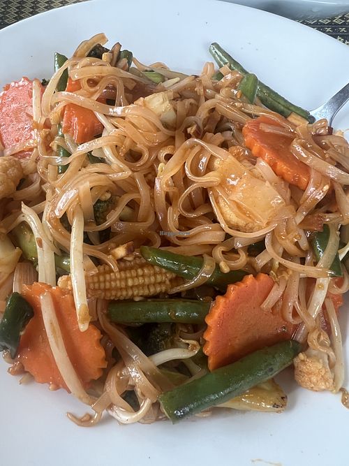 veg pad thai   at Siam Basil in Sea Girt