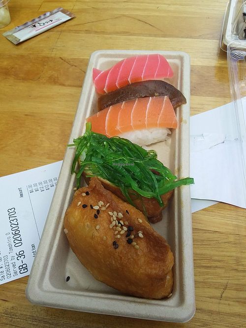 Realistic sushi! at Future Izakaya in Collingwood