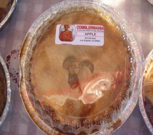 Vegan Apple Cobbler at Cobblermania in Culver City