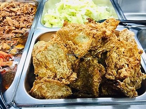 Crispy goose 斋鹅. Photo by Vegetarian Delight at Vegetarian Delight 素食小吃 in Central Singapore