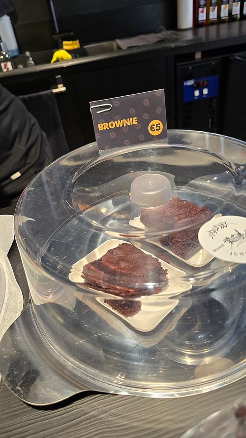 Brownies at IzyCoffee in Tielt
