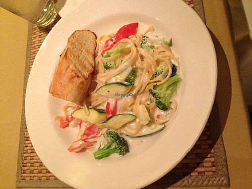 Fettuccine Alfredo  at Green Earth Vegan Cuisine in Pasadena