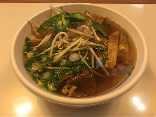 vegan pho at Loving Hut - Westfield Mall Food Emporium in San Francisco