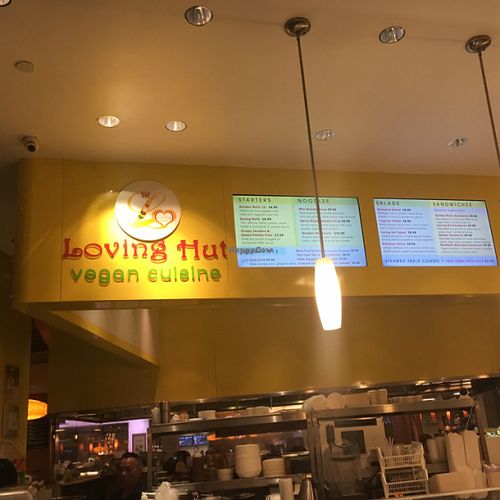 main Loving Hut area  at Loving Hut - Westfield Mall Food Emporium in San Francisco