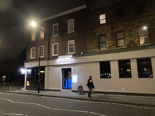 From the street  at Jam Delish in North London