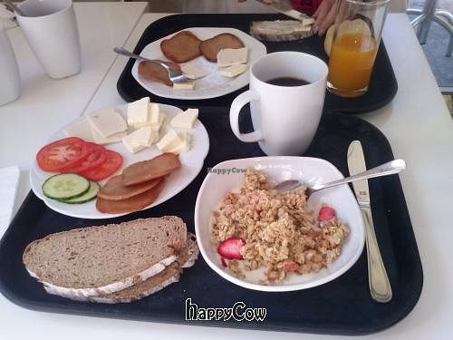 Breakfast... all what you want, excellent... at Loving Hut in St Kanzian