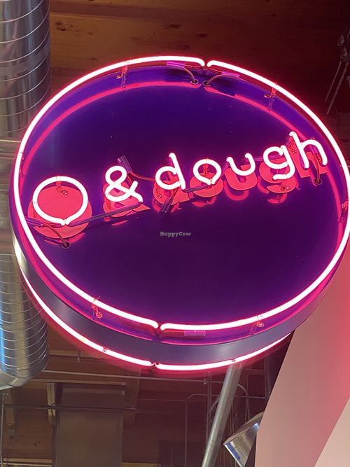 Signage  at Dot & Dough in Stanton