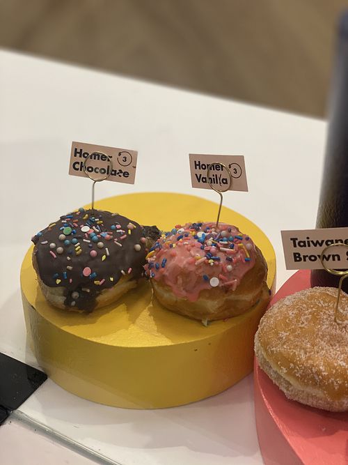 Display at Dot & Dough in Stanton