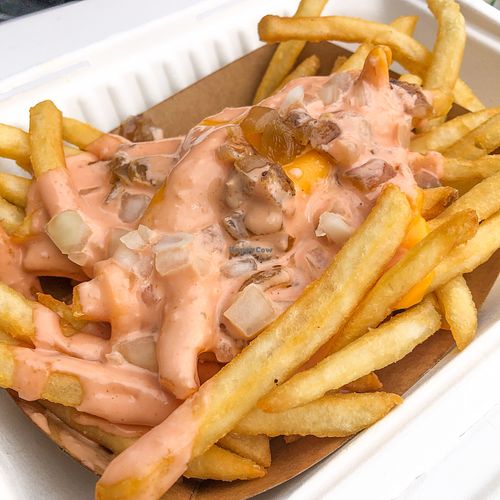 Fries at BeLeaf Burgers in Stanton