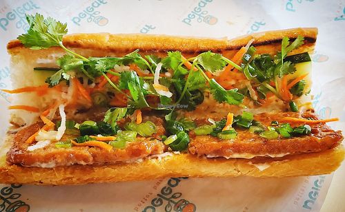 Banh Mi at BeLeaf Burgers in Stanton