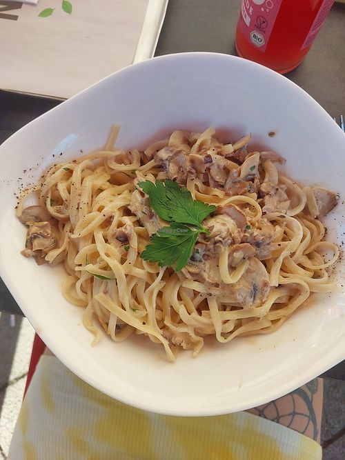 Crema di Funghi at Vapiano in Karlsruhe