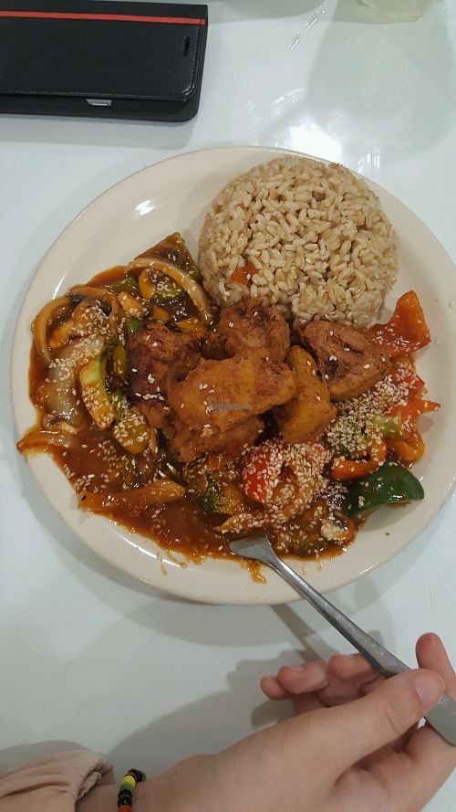 sesame at Loving Hut in Tampa