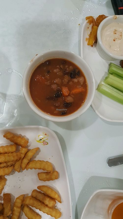 soup bean at Loving Hut in Tampa