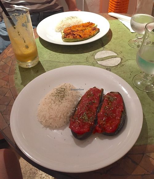 modest dishes at Natural Cafe in Mallorca