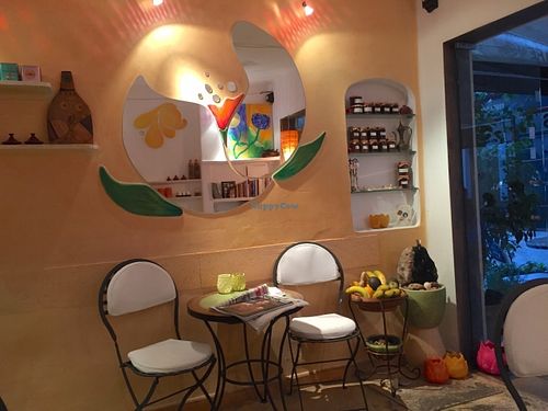 cosy atmosphere at Natural Cafe in Mallorca