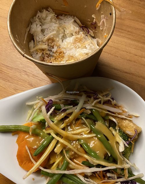 Clockwork orange tofu (vegan) at Vy in Hamburg