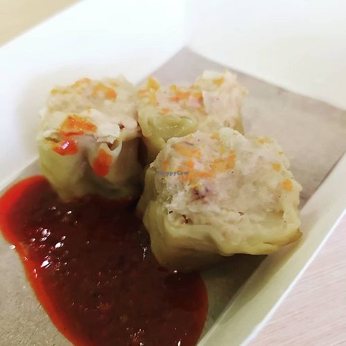 Veg Siew Mai at 108 Vegetarian 素食馆 in Central Singapore