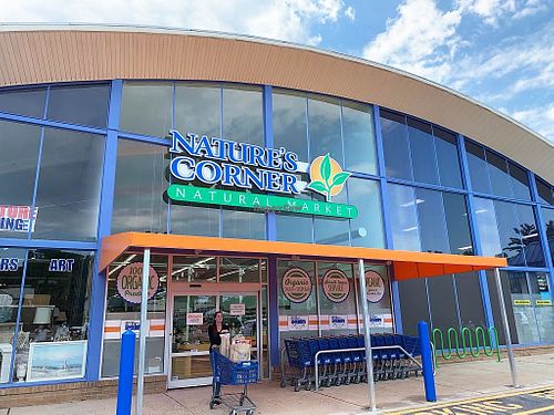 Store front  at Nature's Corner Natural Market in Long Branch