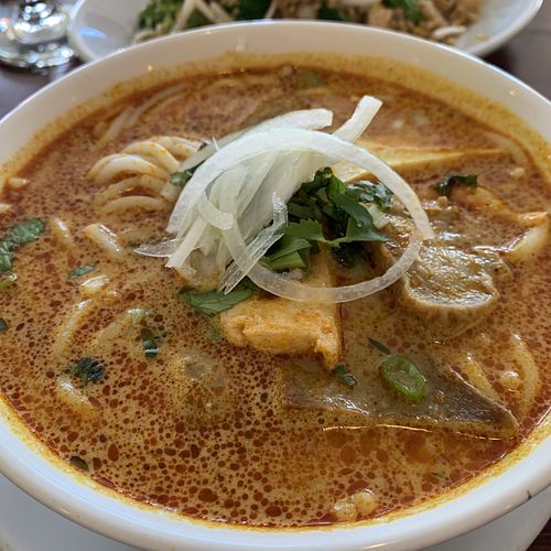 Laksa. at Vegan Kitchen in Naples