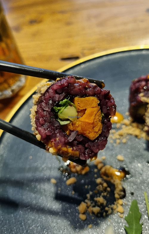 The sushi was delicious (I had Sweet Tree) at Kaoo in Vienna