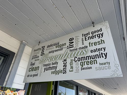 Outside   at Greenhaus Eatery in San Diego